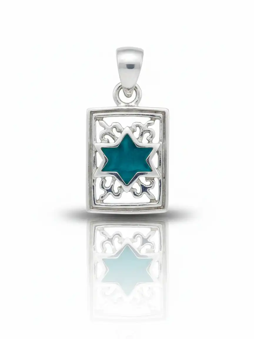 תליון מגן דויד כסף 925