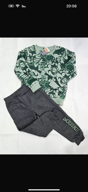 פיג'מת דלתא ענק הירוק