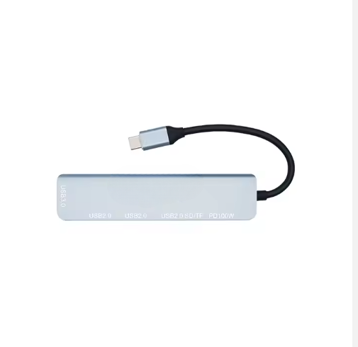 תחנת עגינה 6 ב-1 Type-C מסגסוגת אלומיניום – פתרון חכם לכל חיבור