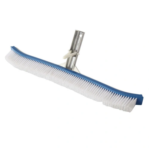 מברשת לבריכה עם ידית וגב אלומיניום