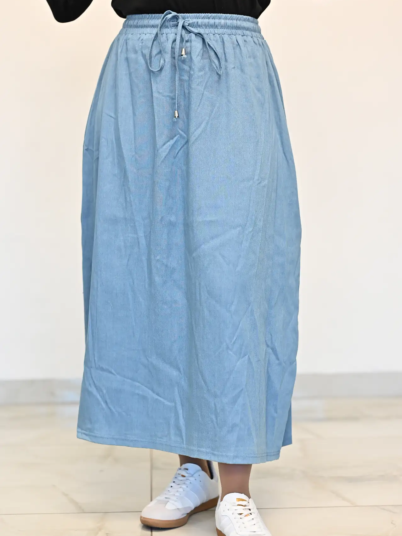 חצאית דמוי גינס