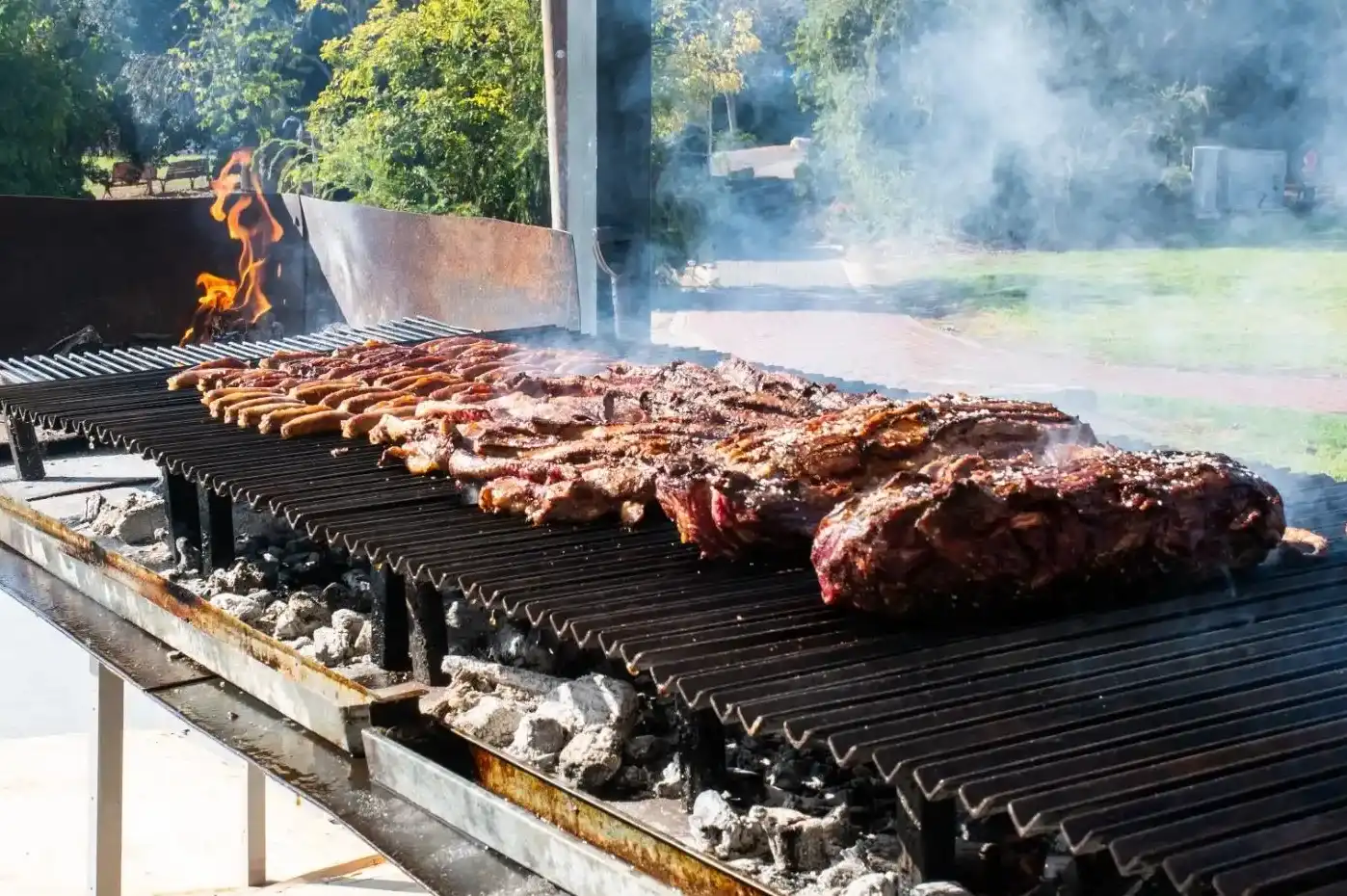 תפריט בשרי על האש