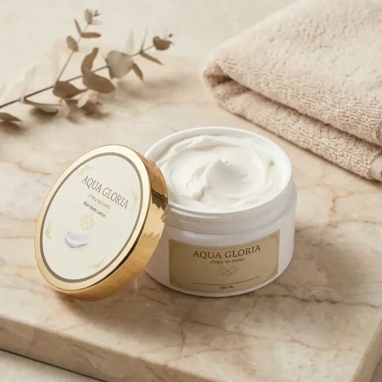 2 חמאות גוף בכל מגוון הניחוחות, כל חמאה מכילה 250 מ"ל.