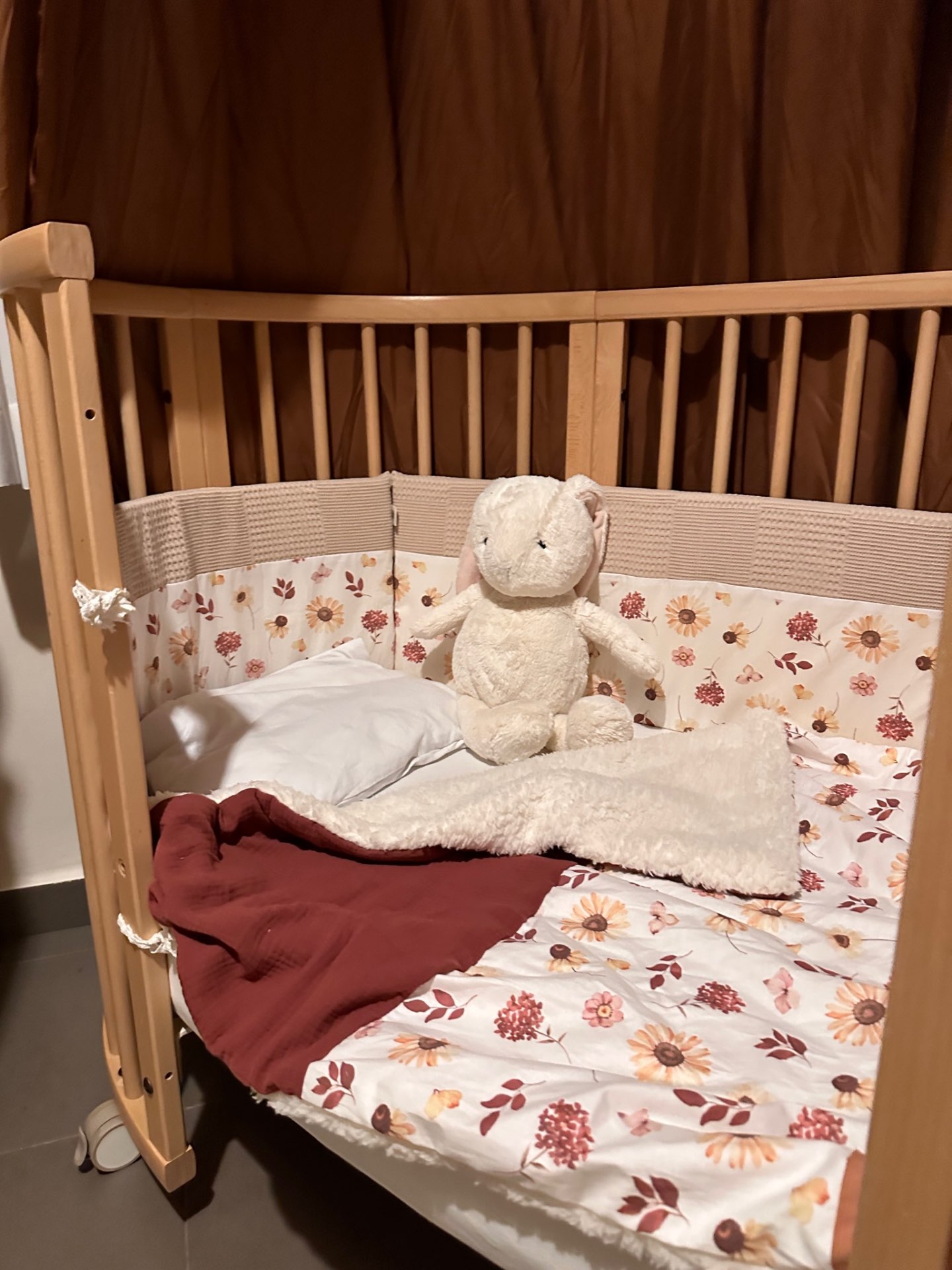 שמיכת חורף פרחים