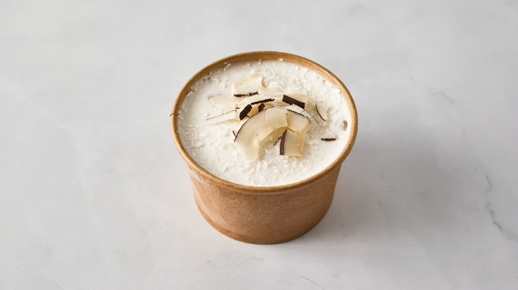 ‫סורבה קוקוס טבעוני 🌱