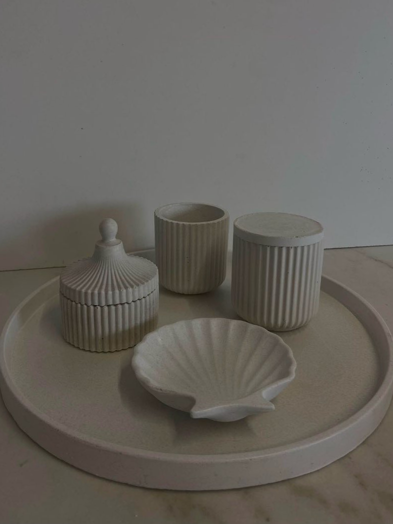 מארז אמבטיה פסים 