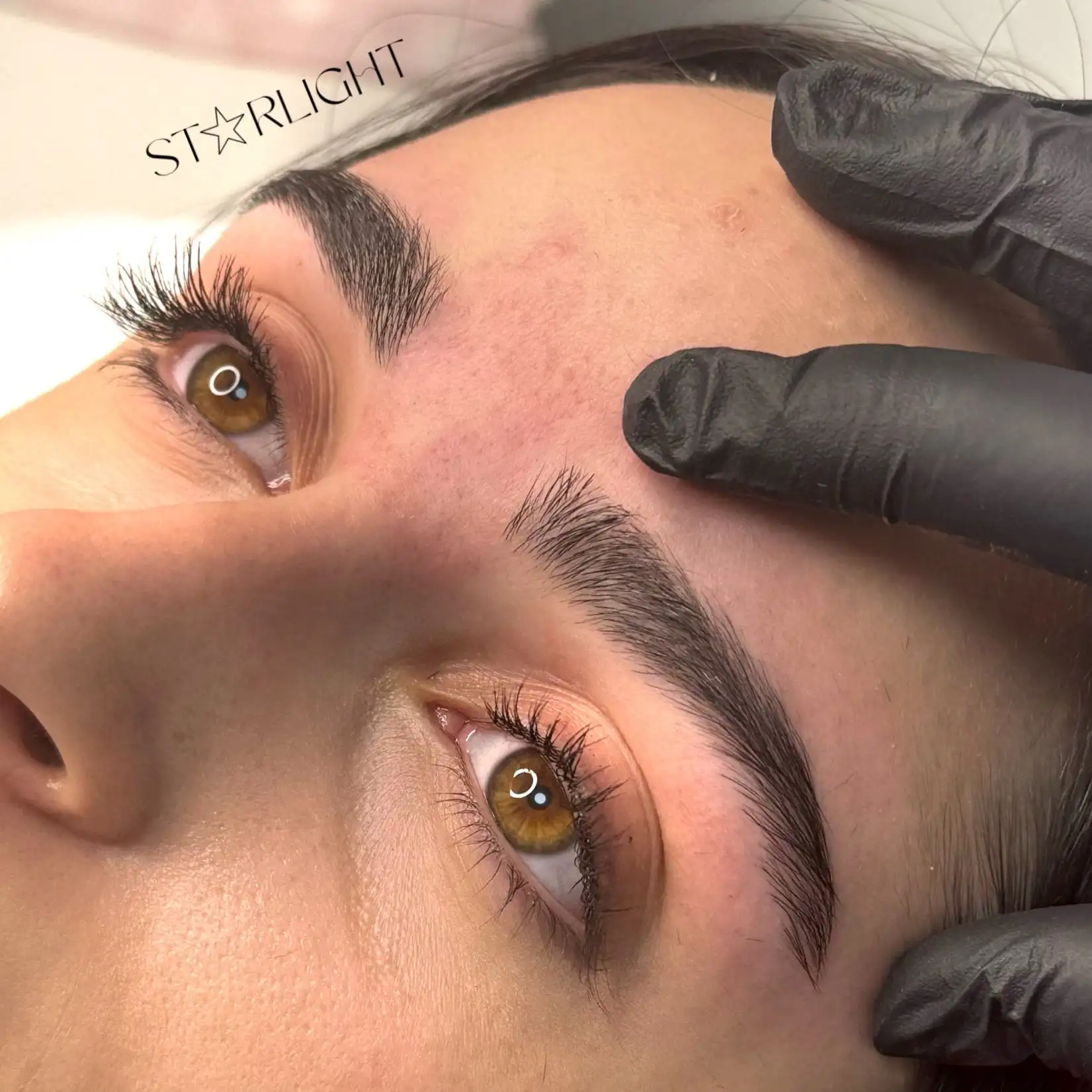 עיצוב גבות + שפם