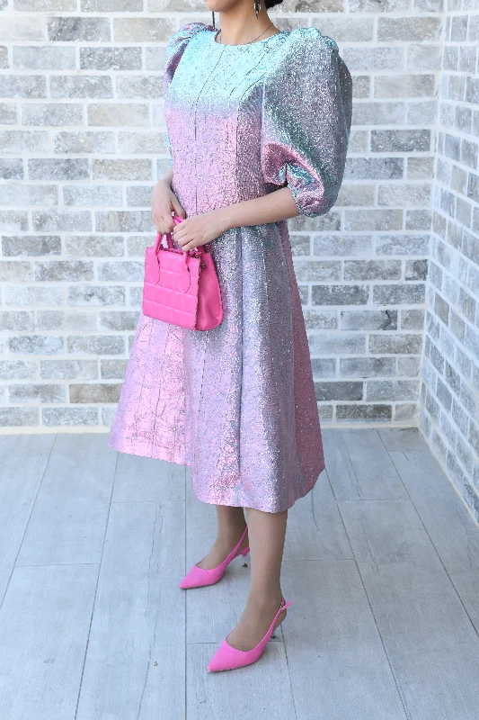 שמלת שלי - וורוד תכלת