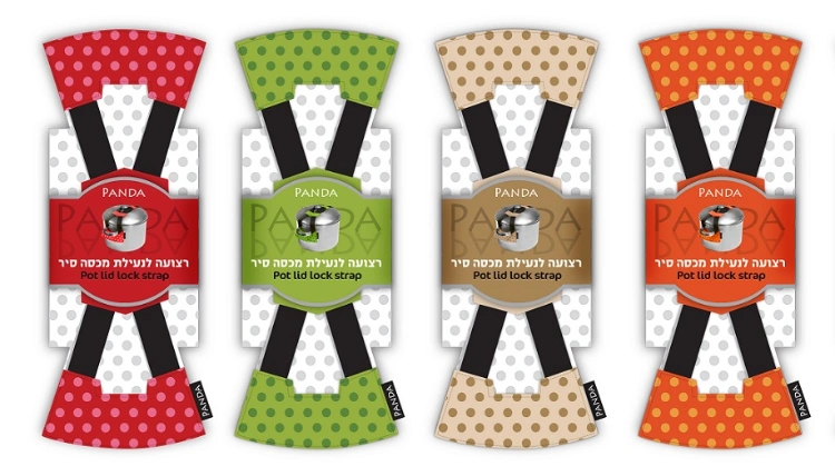 רצועה לנעילה ושמירה על מכסה סיר Panda