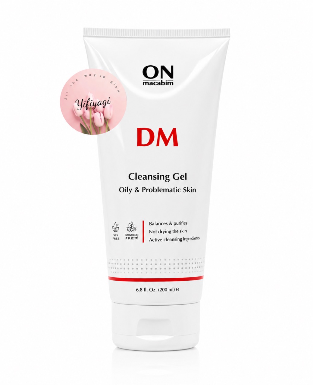 סבון די. אם לעור שמן - 250ml- DM – Cleaning Gel