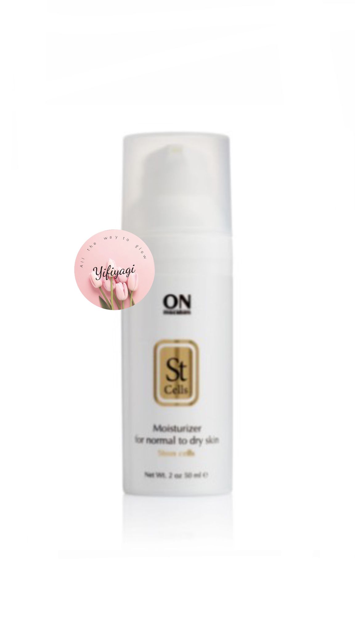 קרם לחות תאי גזע SPF15 און מכבים- 50ml - ST CELLS MOISTURIZER SPF15