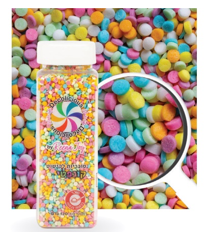 סוכריות לקישוט ללא גלוטן