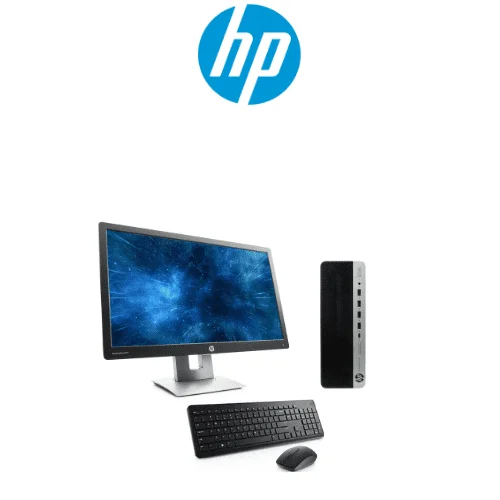 ערכה לתלמיד מחשב HP זיכרון 16GB כונן קשיח 512GB SSD מעבד Intel Core i5 (6th Gen), מסך HP 23 אינץ’ מקלדת ועכבר חוטי