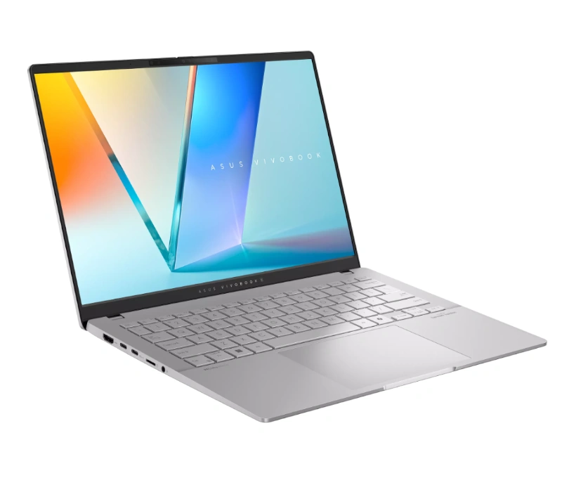נייד ASUS VivoBook S 14 AMD AI 5 340 16GB 512NVME WUXGA OLED Windows 11