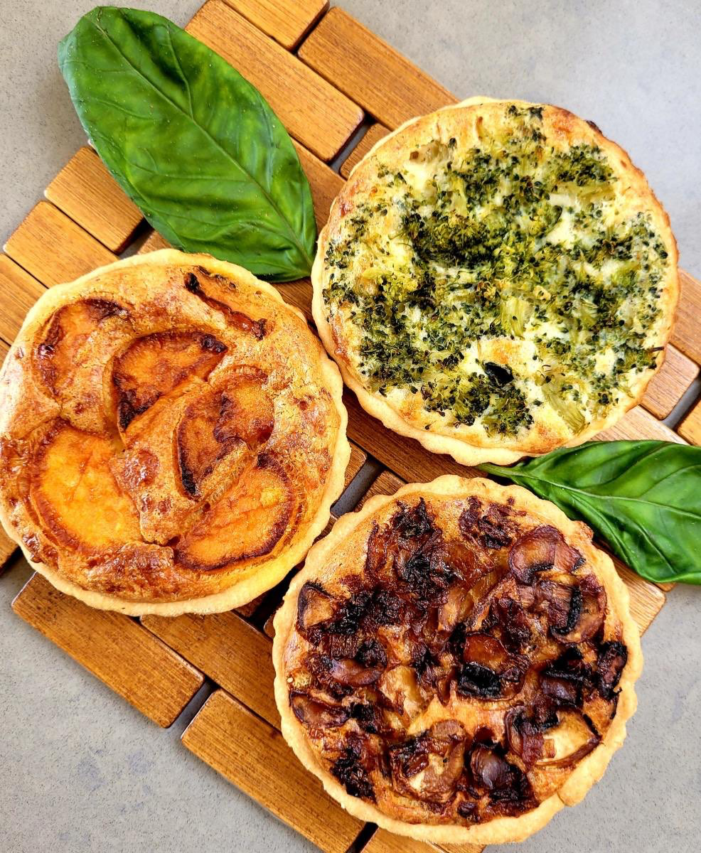 קישים בטעמים שונים