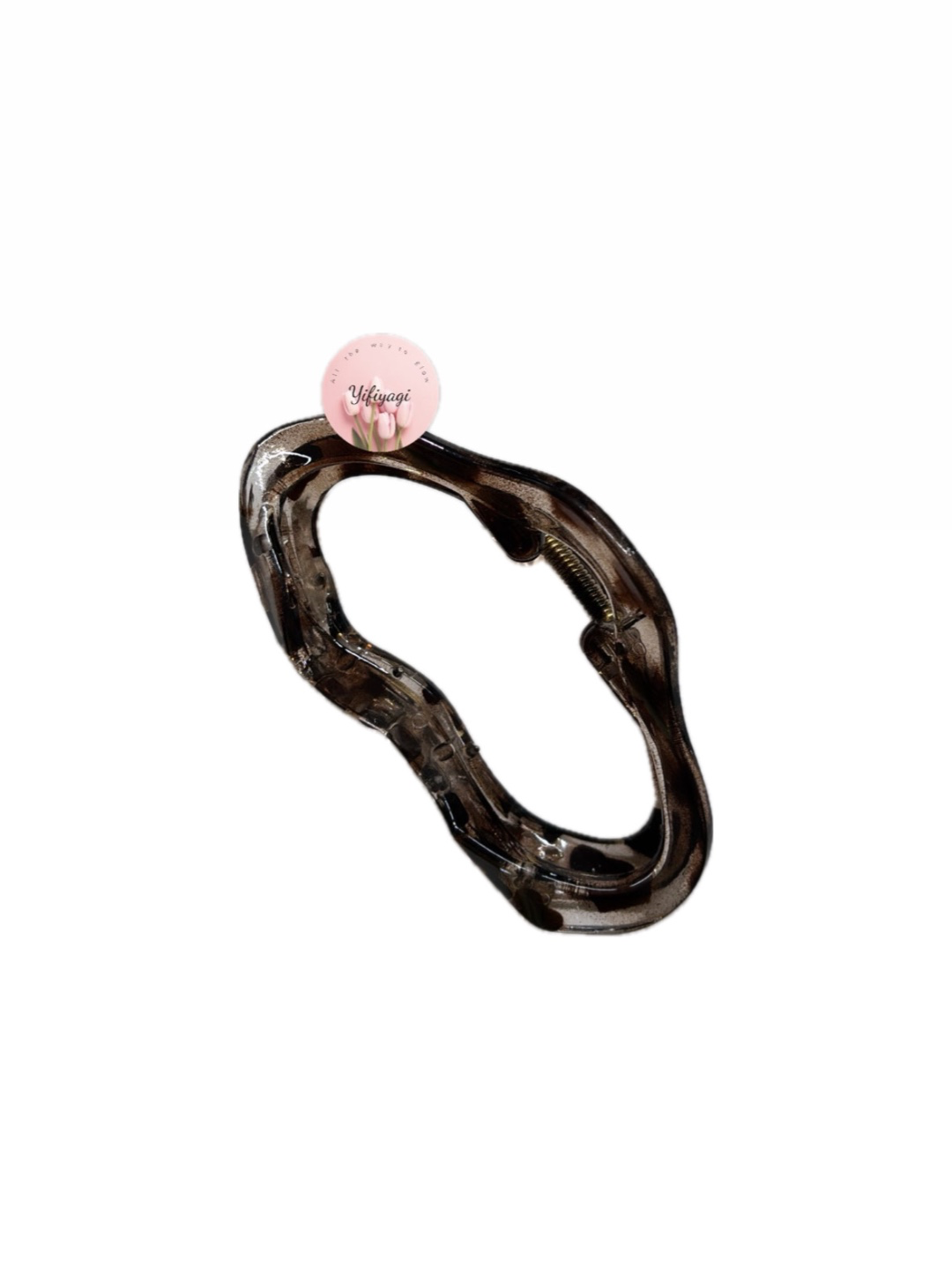 קליפס מנומר לשיער