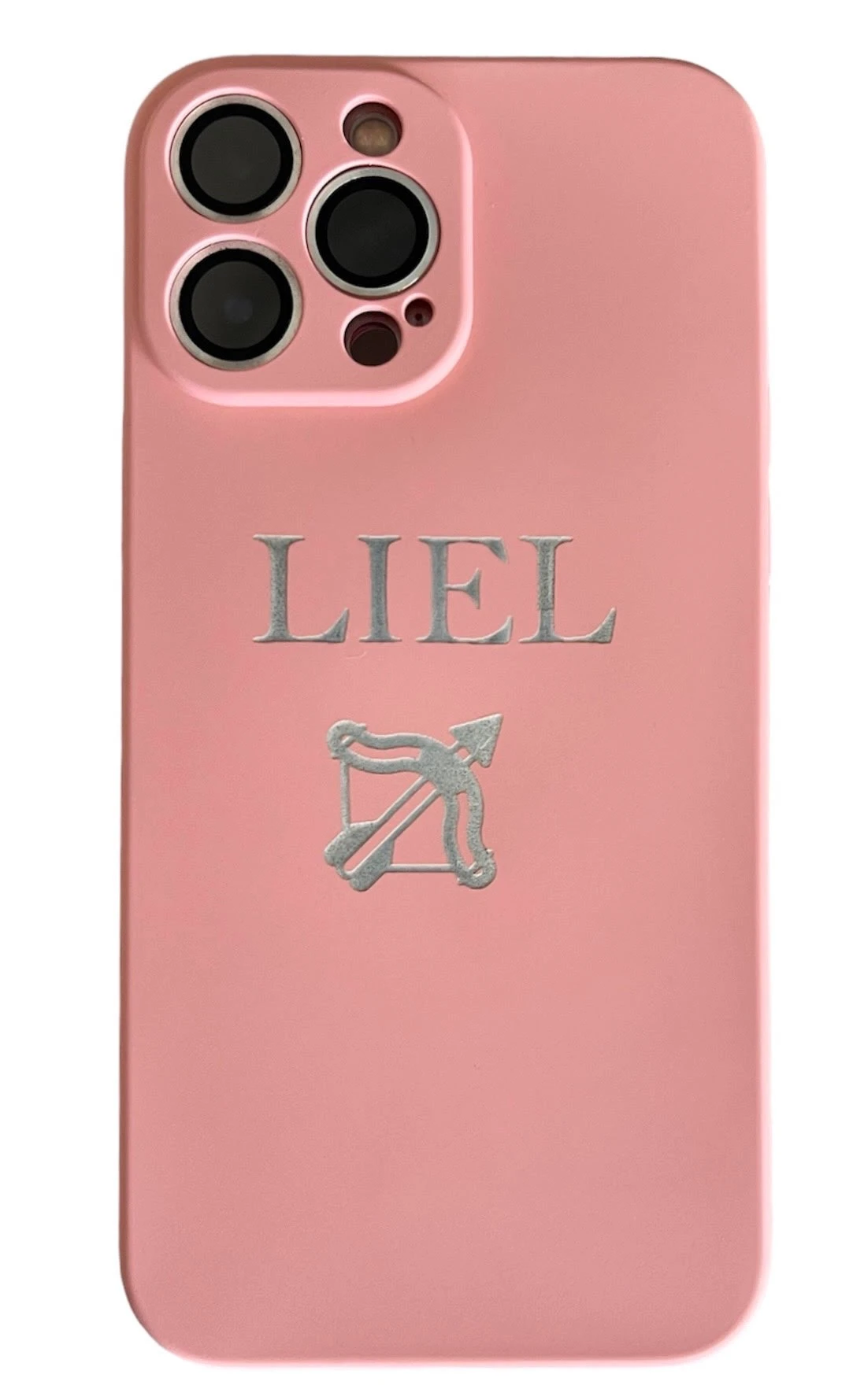 חריטת שם על מגן לאייפון עם עיצוב אישי מותאם לפי בחירה