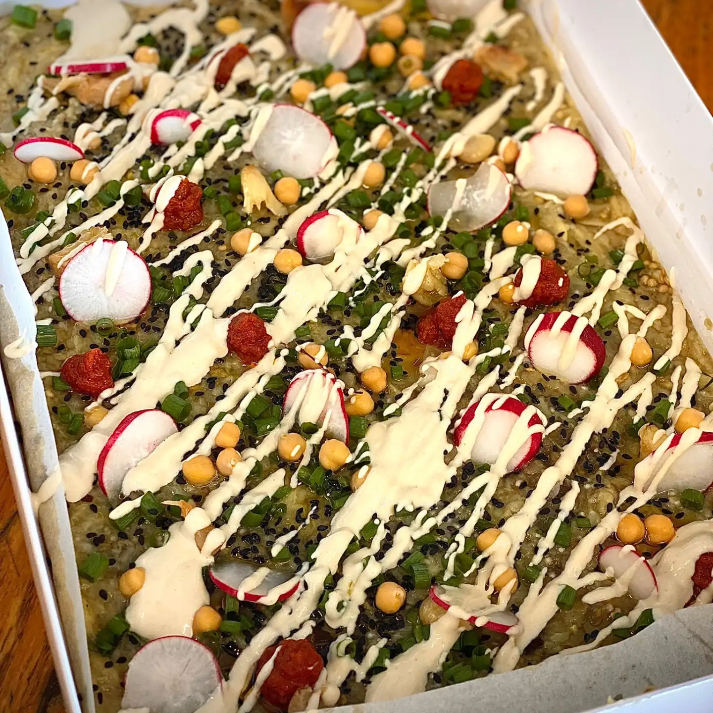 מגש קרפצ'יו חציל ( 25*35)