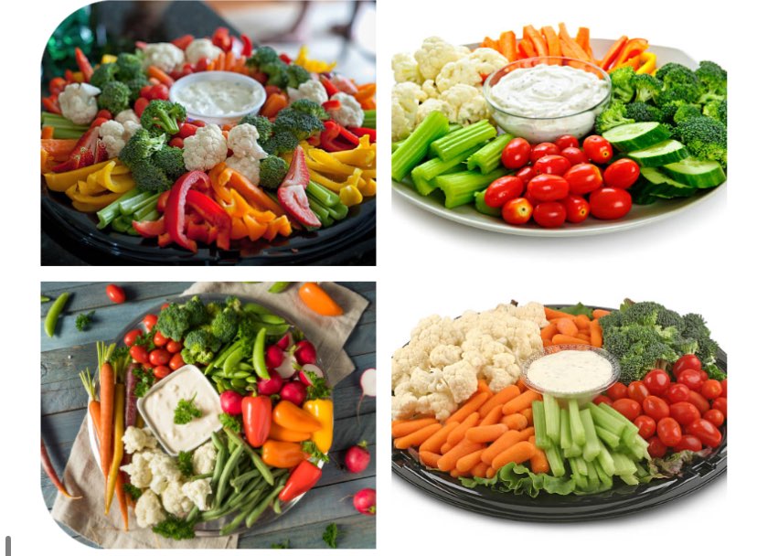 פלטת ירקות L