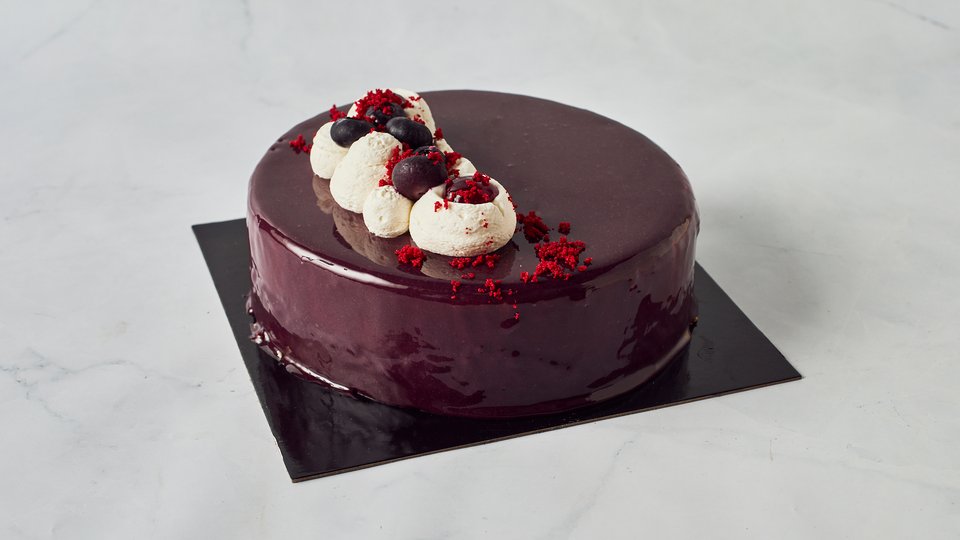 יוגורט אוכמניות ופירות יער