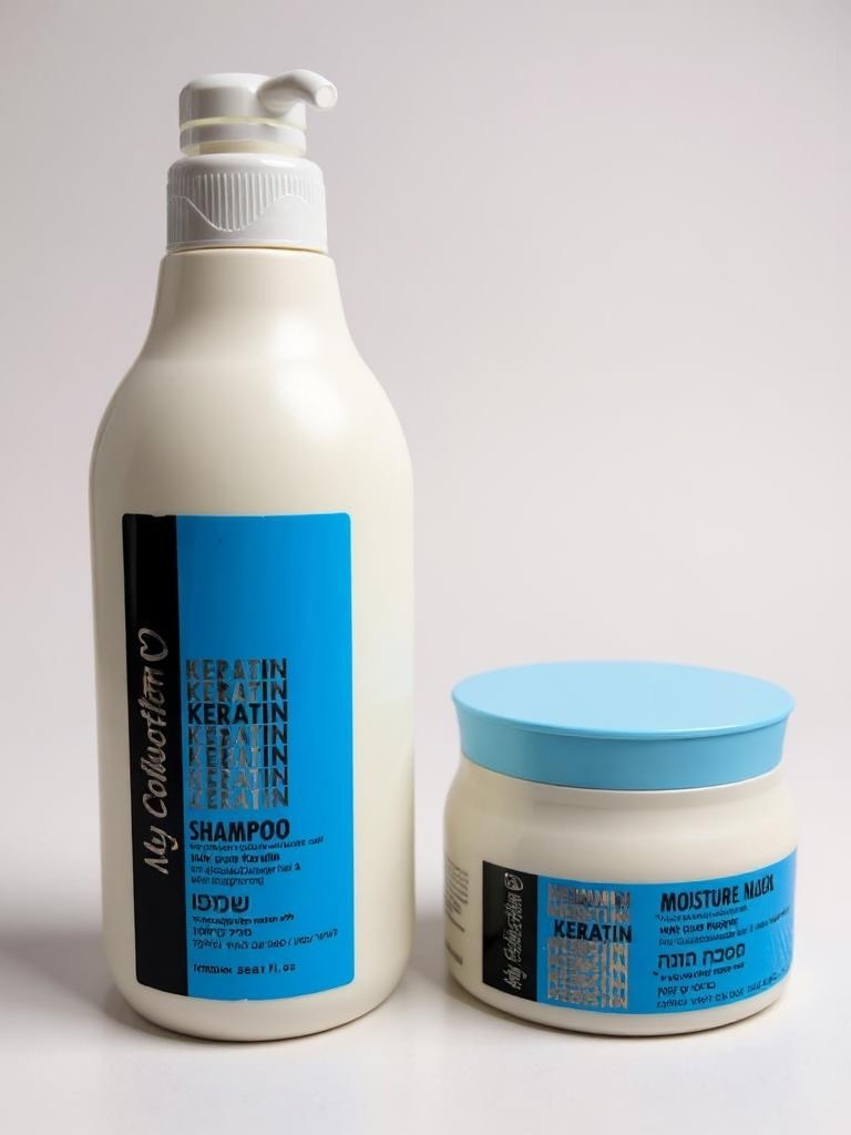 מיי קולקשן קראטין לשיקום שמפו ליטר ומסכה קראטין