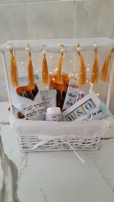 מארז פגישה אחרונה דגם חופה