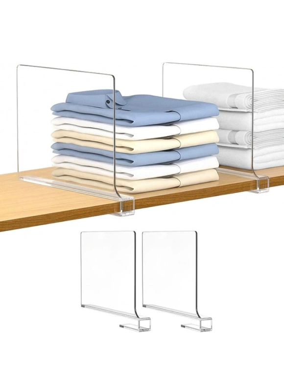 זוג חוצצים מאקריל 