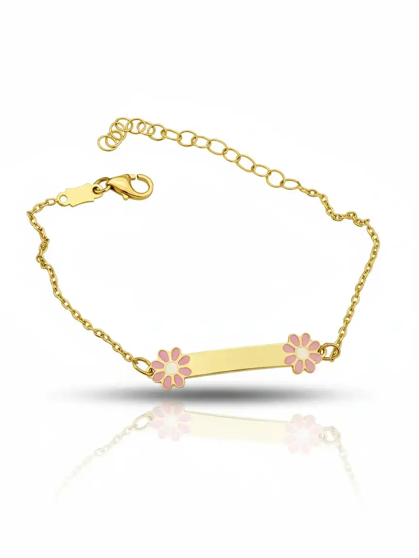 צמיד לילדה זהב 14K