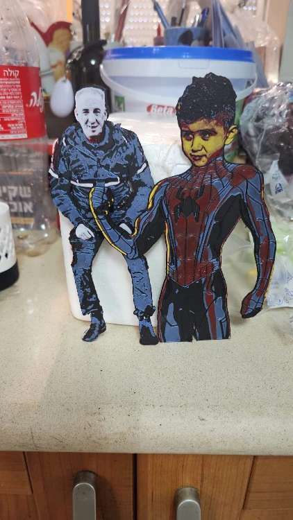 הדפסת תמונה מותאמת- במדפסת תלת מימד