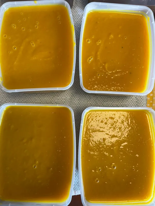 2 liters orange soup