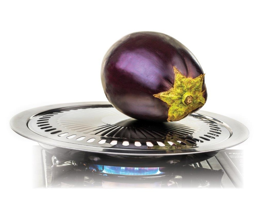 פלטת צלייה לחציל 30 ס"מ מנירוסטה סולתם