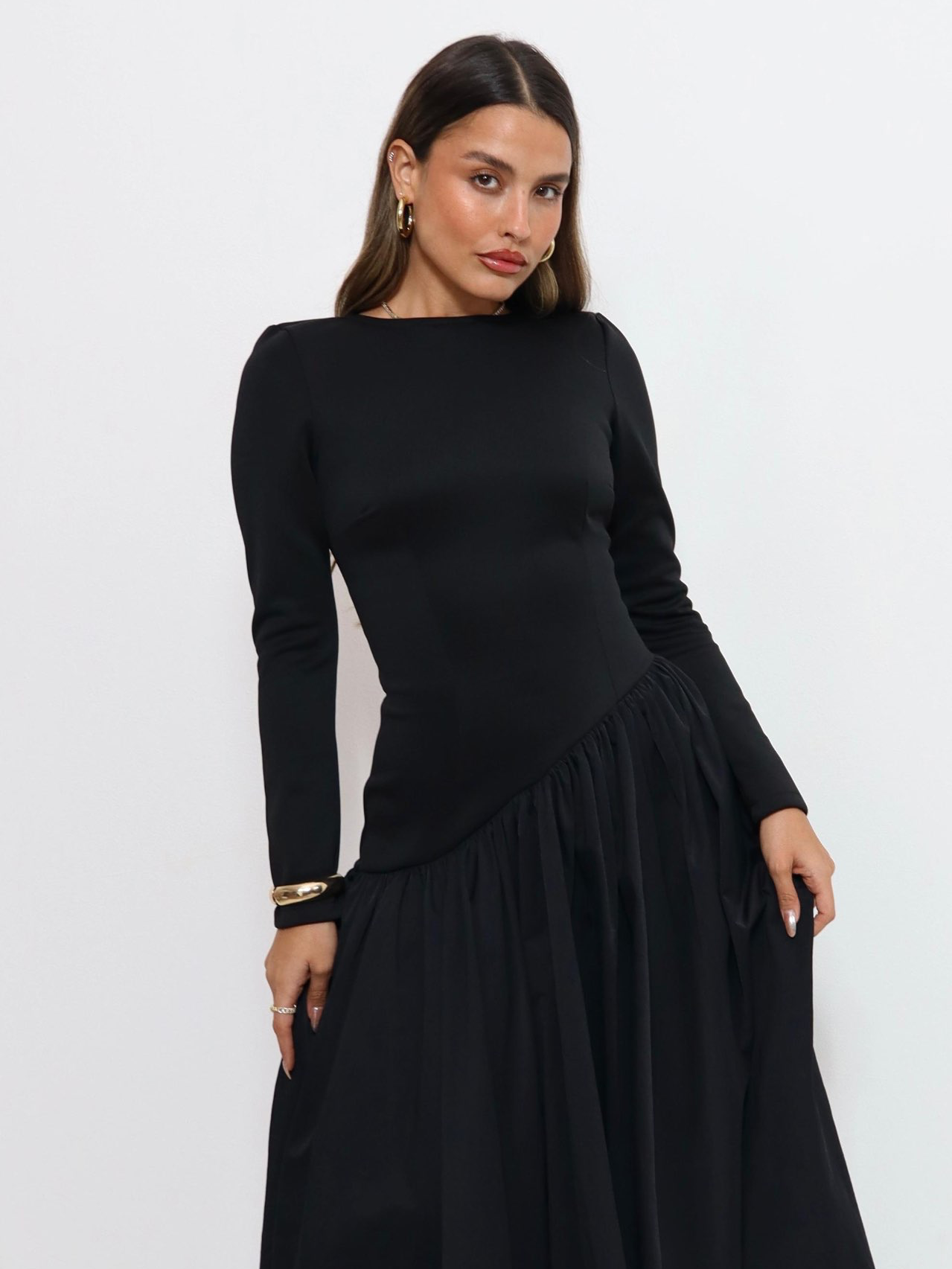 שמלת אליזבת שחור