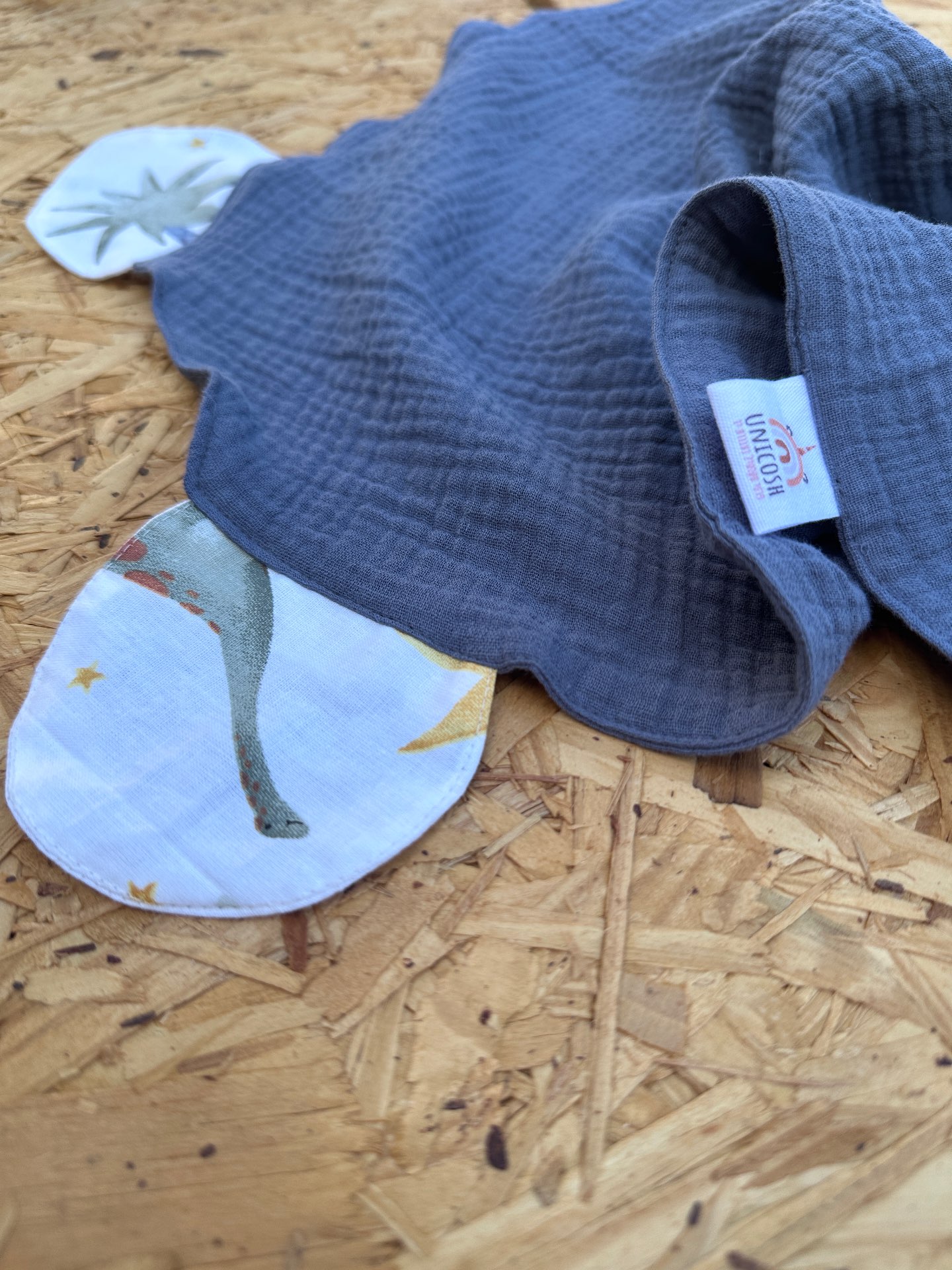 שמיכי טטרה אפור - דינוזאור