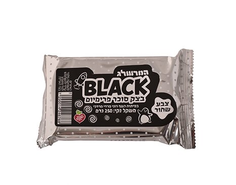 בצק סוכר פרימיום 250 גרם - שחור