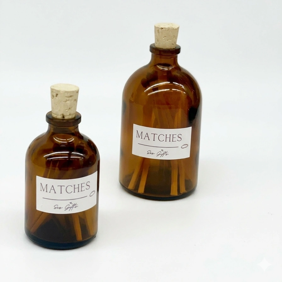 צנצנת גדולה להדלקת גפרורים