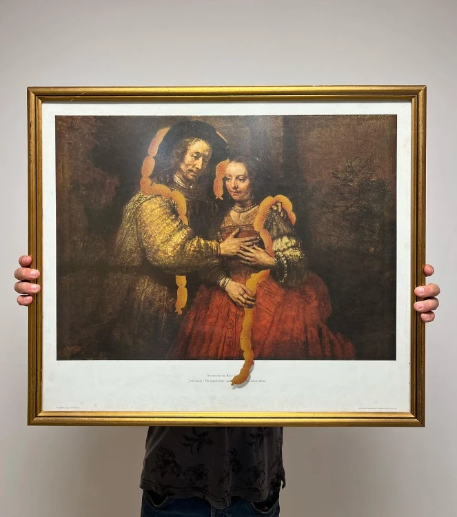 "Keep calm & grab my boob"