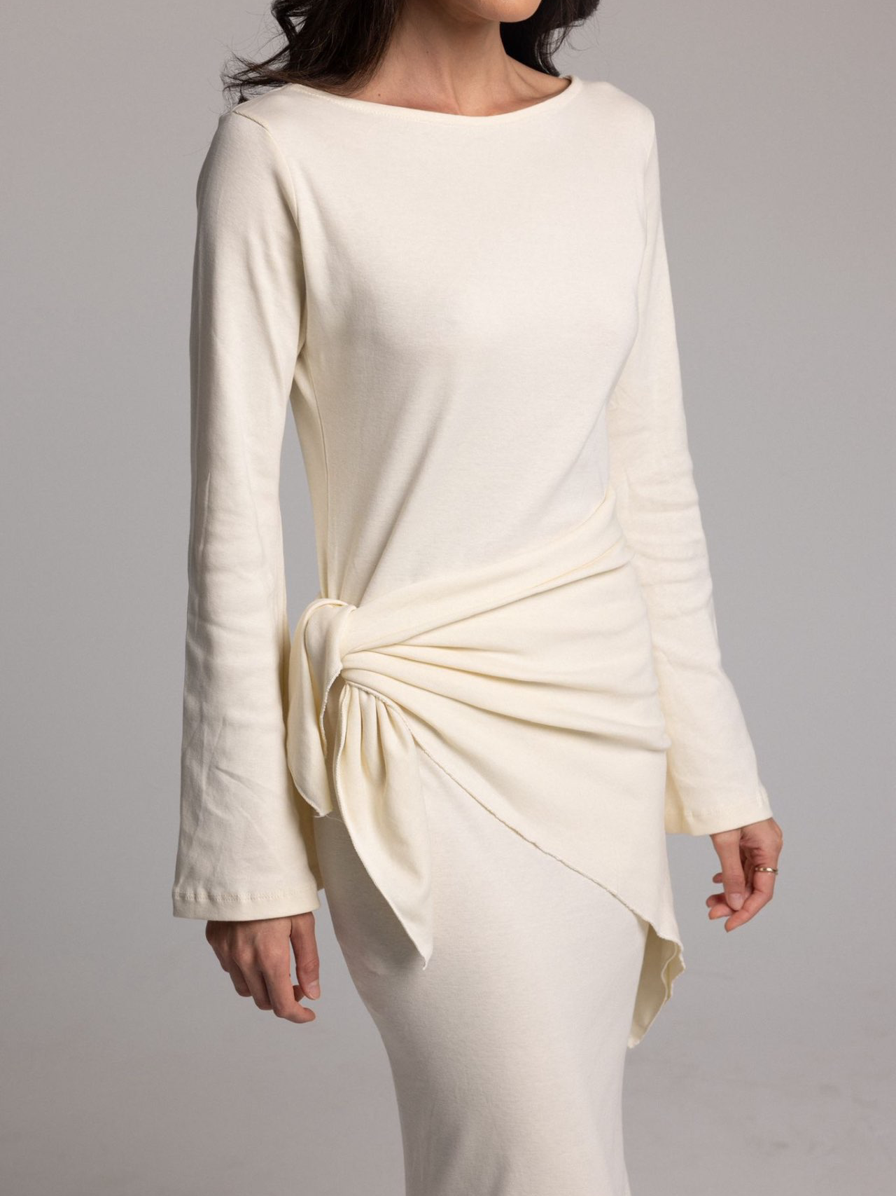 שמלת שילה חמאה