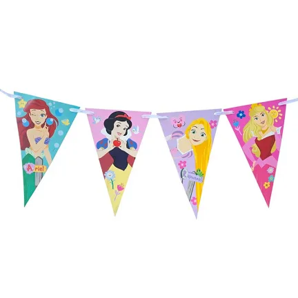 שרשרת דגלים נסיכות דיסני