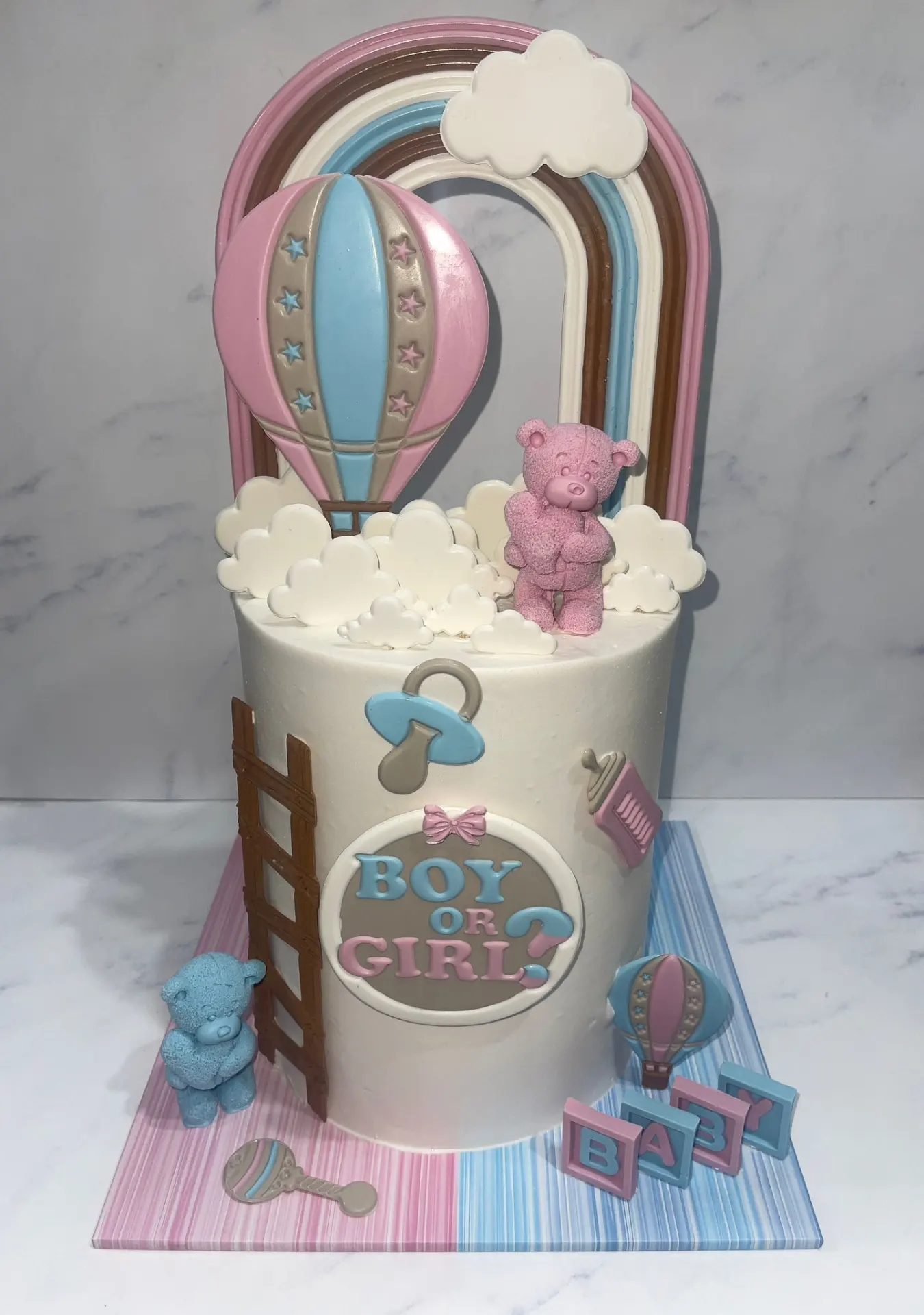 עוגות לגילוי מין עובר | Ya-Ya Patisserie