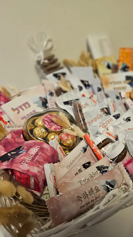 מארז שפות יומולדת מפנקקקק💥💥💥