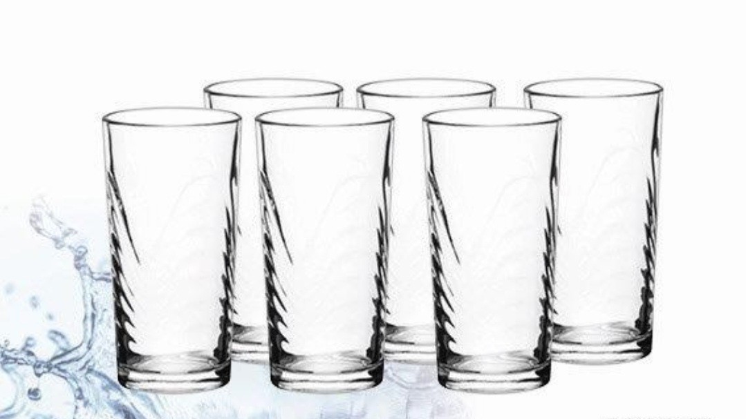 סט 6 כוסות לשתיה קרה 