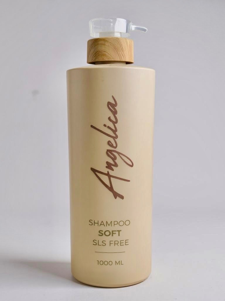 שמפו סופט אנג׳ליקה 1000 מ״ל לכל סוגי השיער | מאיה שיווק