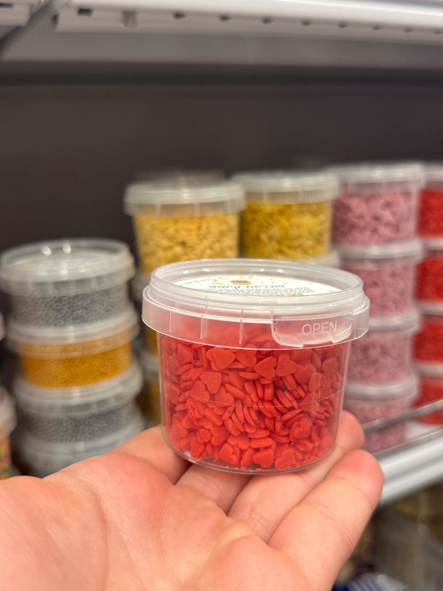 סוכריות לב אדום 65 גרם