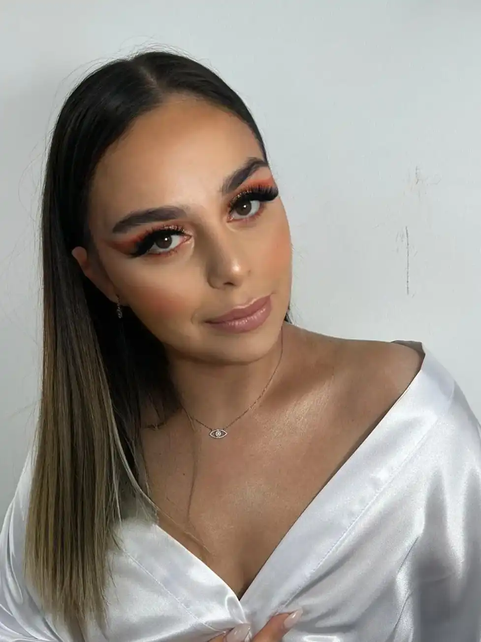 איפור ערב + ריסים