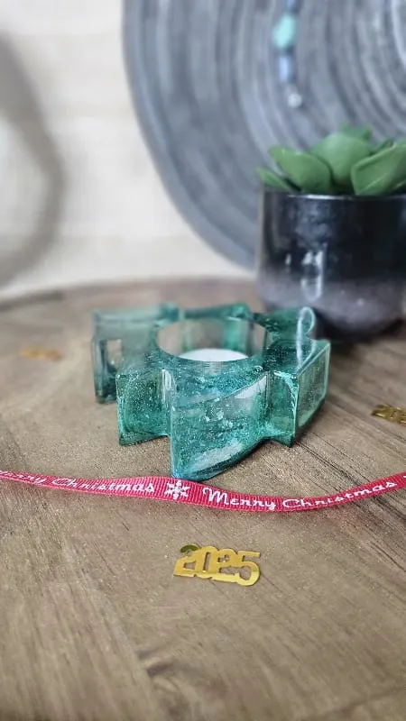 פמוט לנר עץ אשוח