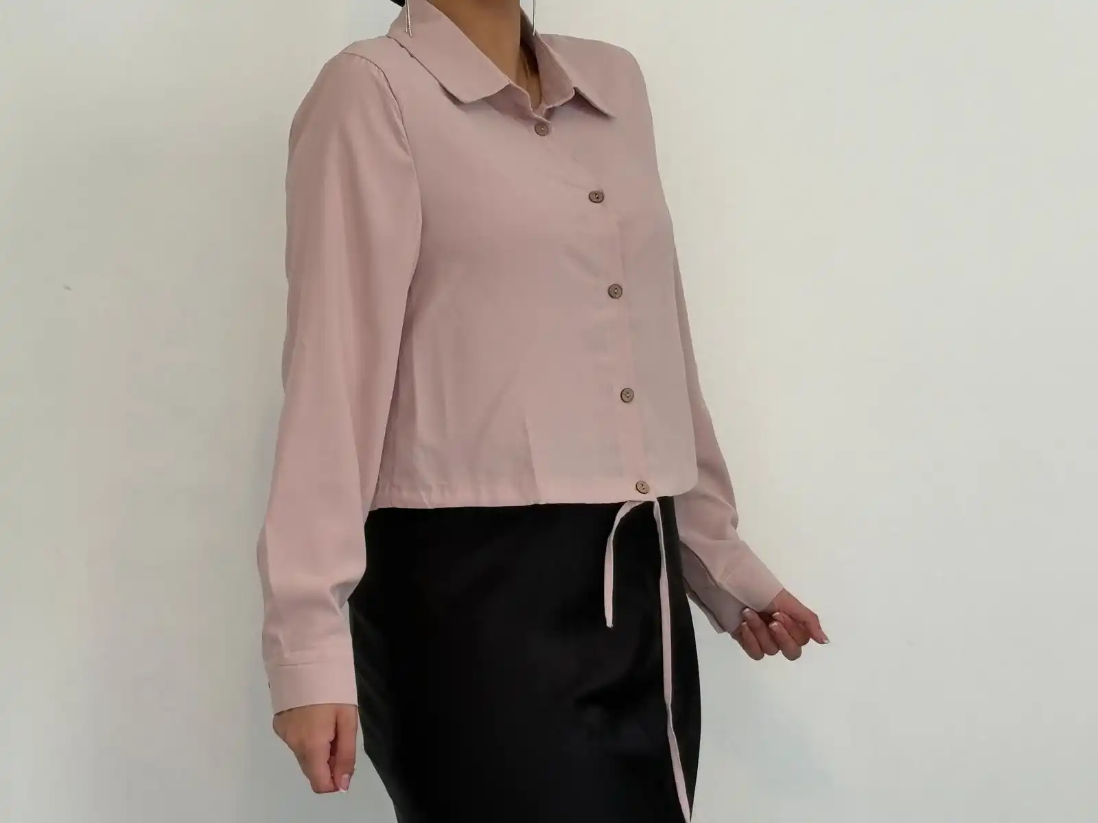 חולצת קשירה וורוד