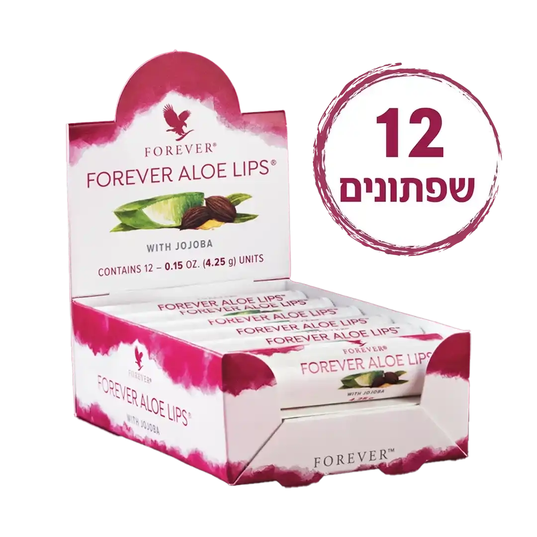 שפתון אלו ליפס – מארז 12 יחידות