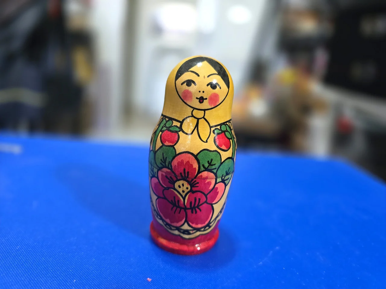 בובת בבושקה 4 חלקים גובה 13 ס'מ