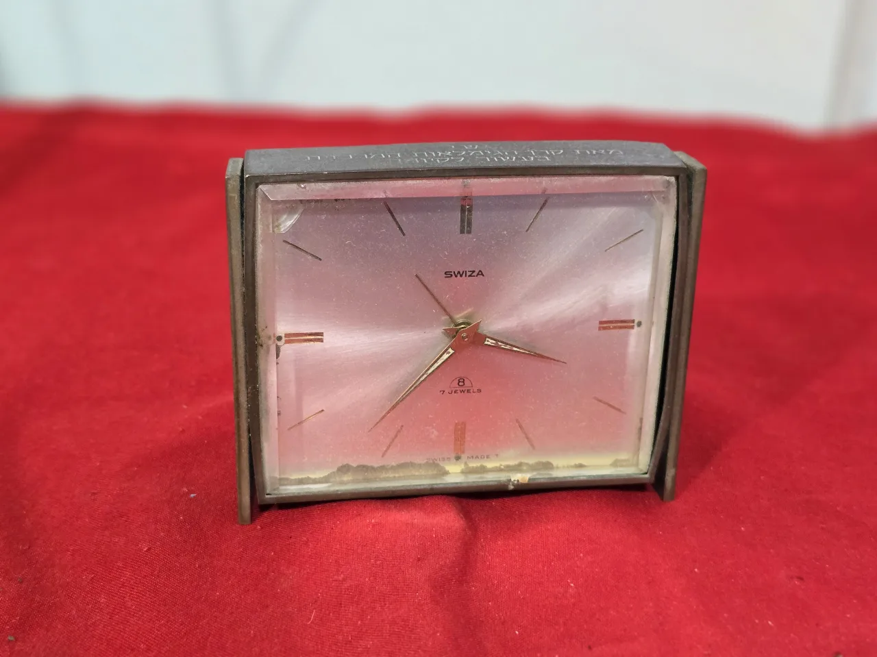 שעון מעורר וינט'ג תוצרת שוויץ