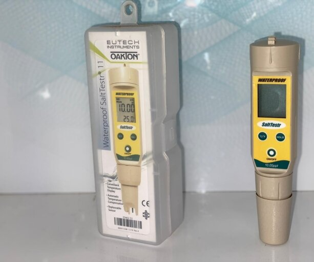 טסט קיט דיגיטלי לבדיקת מלח (קילוגרם - לליטר)